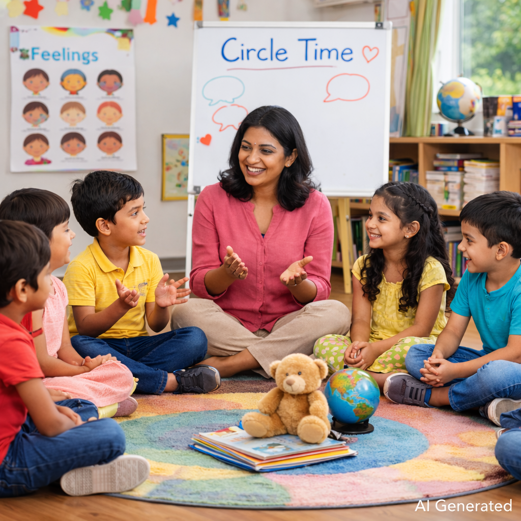 Why Circle Time in Schools Is Important for Emotional Wellbeing and Child Development