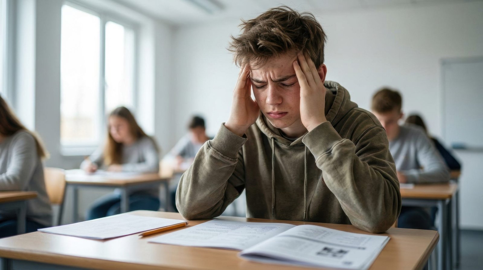 male-student-exam